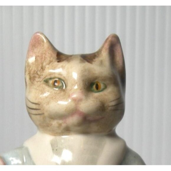 Beswick England Beatrix Potter Vintage "Tabitha Twitchit" 1961 Ceramic Figurine - Picture 6 of 6